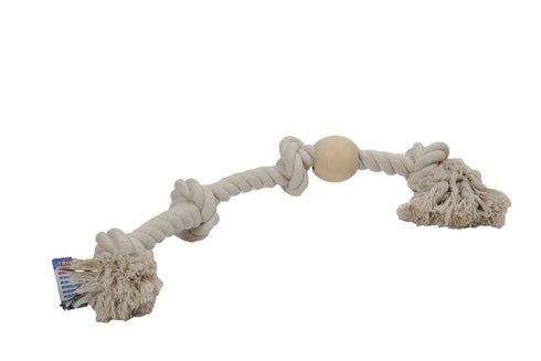 Jucarie pentru papagali Sfoara cu noduri